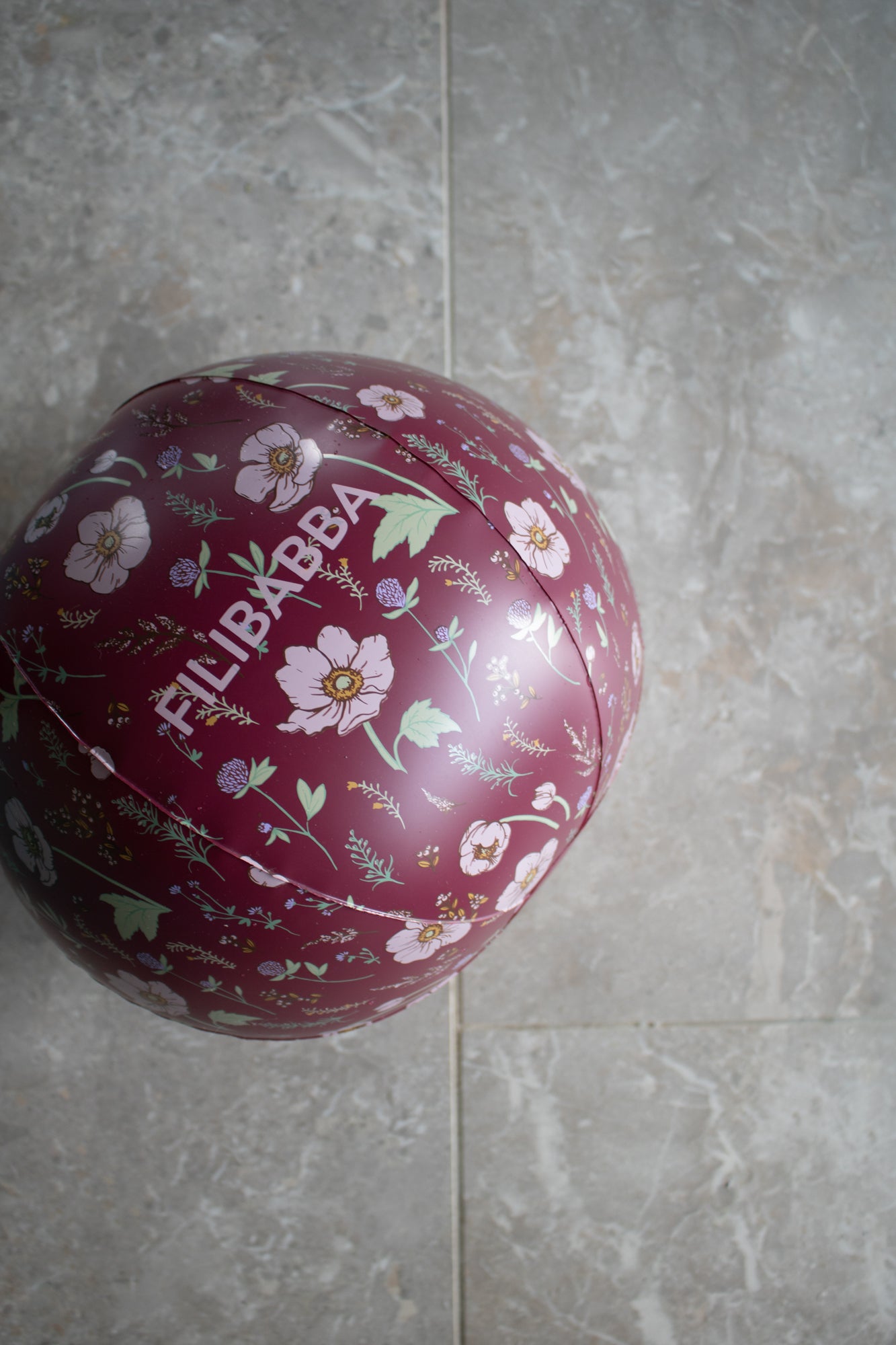 Filibabba Wasserball - Fall Flowers, rot