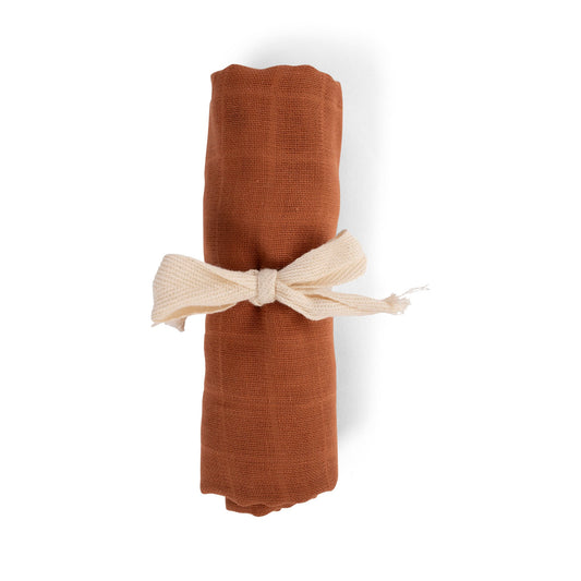 Filibabba Musselintuch amber brown