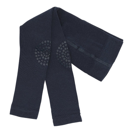 GoBabyGo Krabbelleggings navy blue, Baumwolle