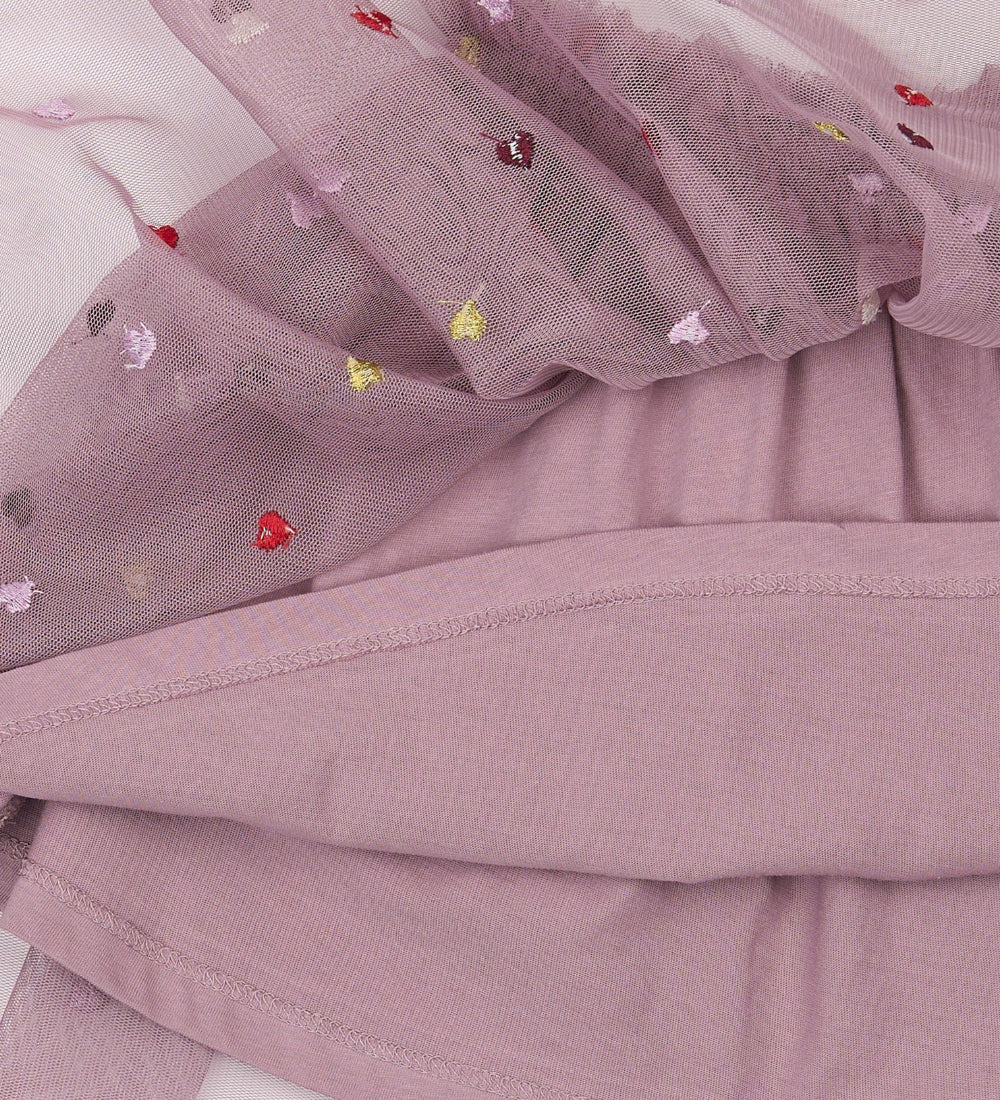 The New TNSTVadia Mesh Skirt, Tüllrock, elderberry EMB