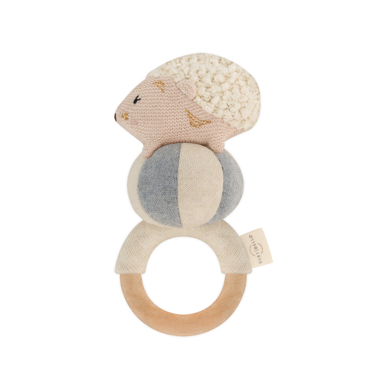 Baby Bello Rassel "Henny the Hedgehog" Igel, Sky Blue Circus Ball