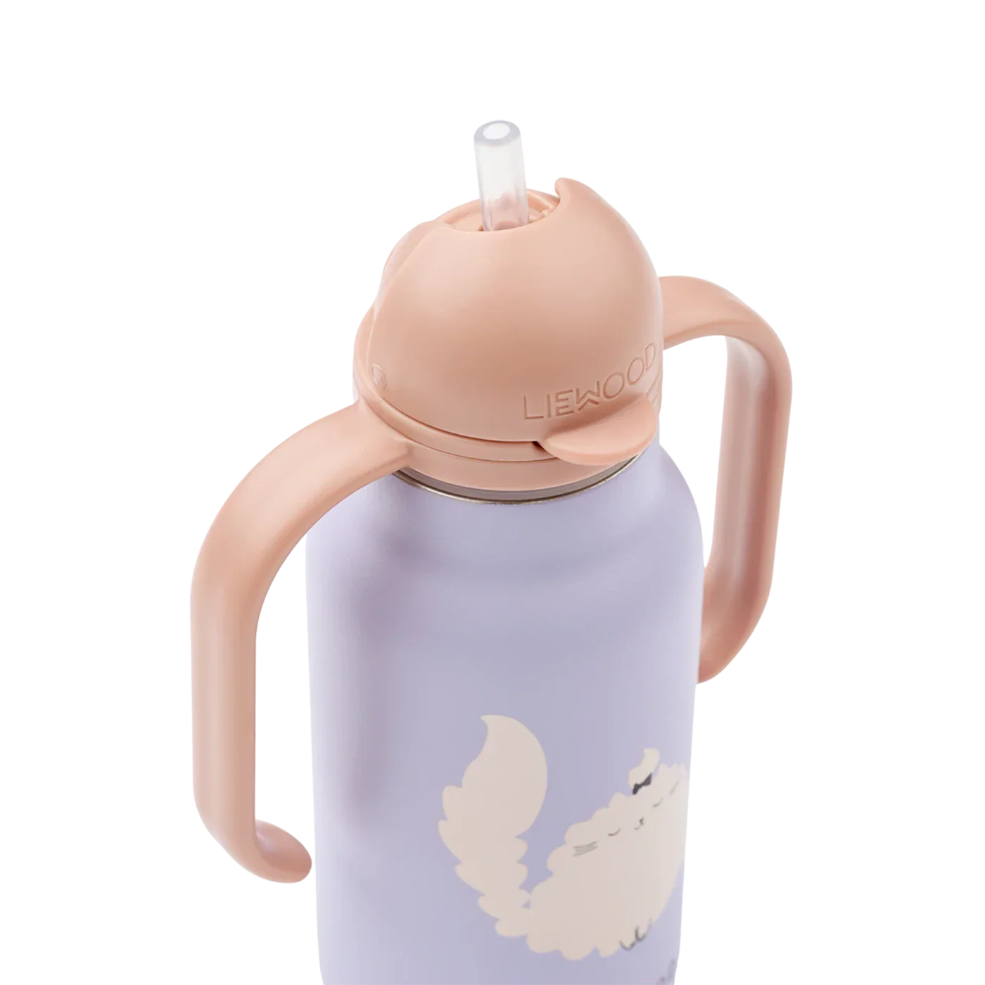 Liewood Kimmie Edelstahlflasche 250 ml Cat / Warm lilac