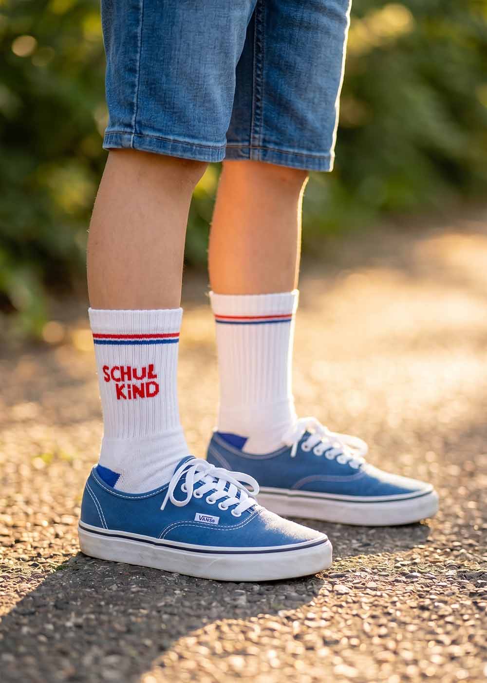 J.Clay Tennissocken Schulkind red blue