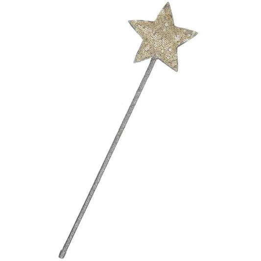 Mimi & Lula Enchanted Wand Zauberstab silber Stab,  goldene Pailletten