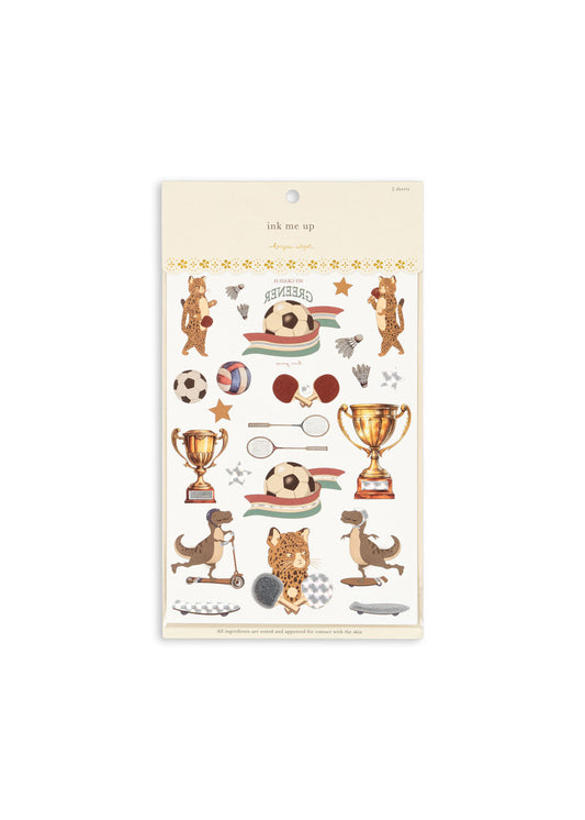 Konges Slojd Tattoos Kick It, Fußball, 2 sheets