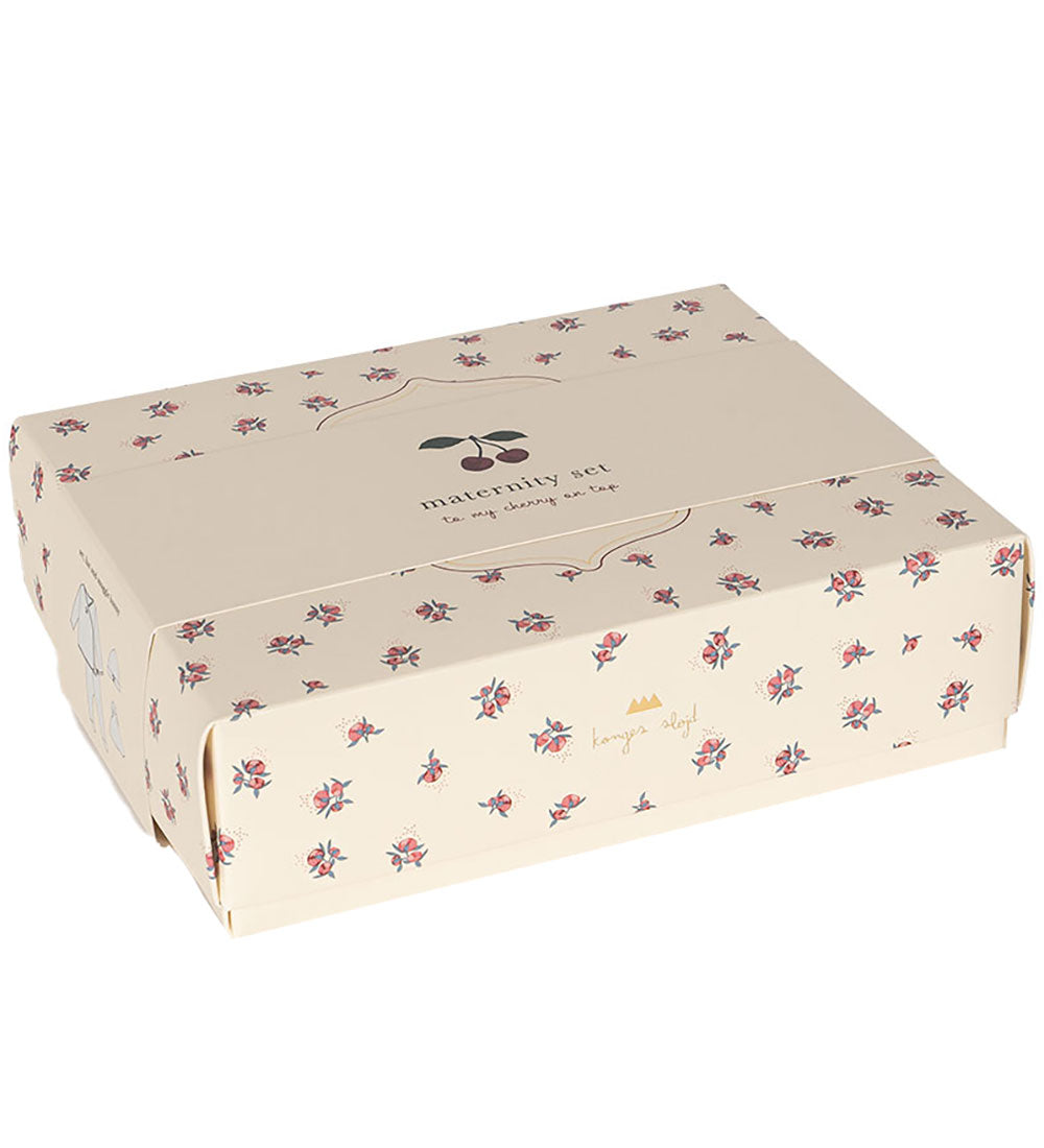 Konges Slojd Nia maternity set cherry, Geschenk-Set zur Geburt