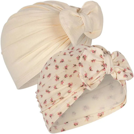 Konges Slojd Haube Bambi Bunnet buttercream bloomie 2-Pack