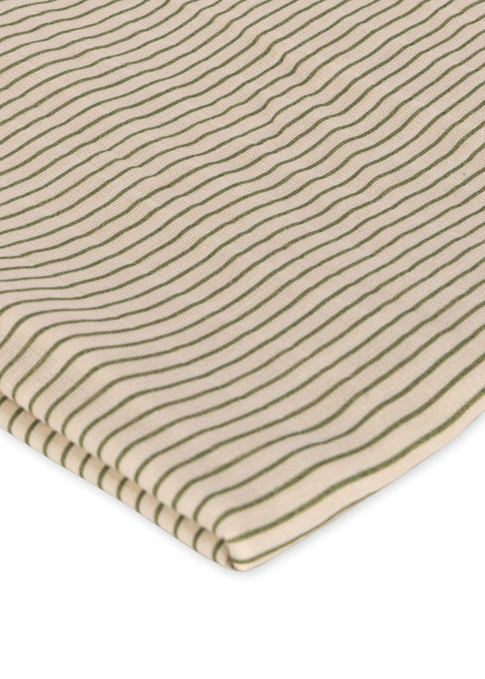Konges Slojd großes Musselintuch, GOTS tea stripe