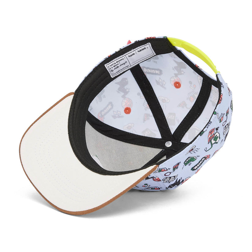 Hello Hossy Cap, blau, braun, Sport Emojis