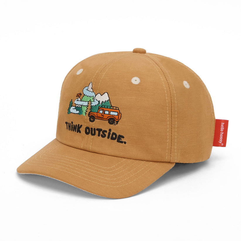 Hello Hossy Cap, braun, "Think Outside"