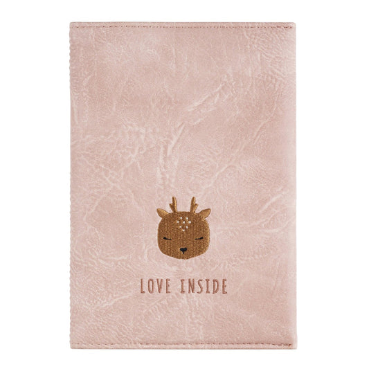 Little Who Mutterpasshülle Reh Ebba, vintage pink, rosa