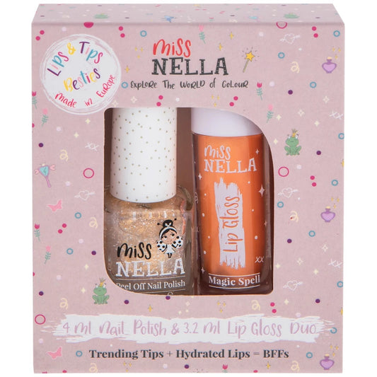 Miss Nella Duo Pack Magic Spell, Nagellack Lip Gloss