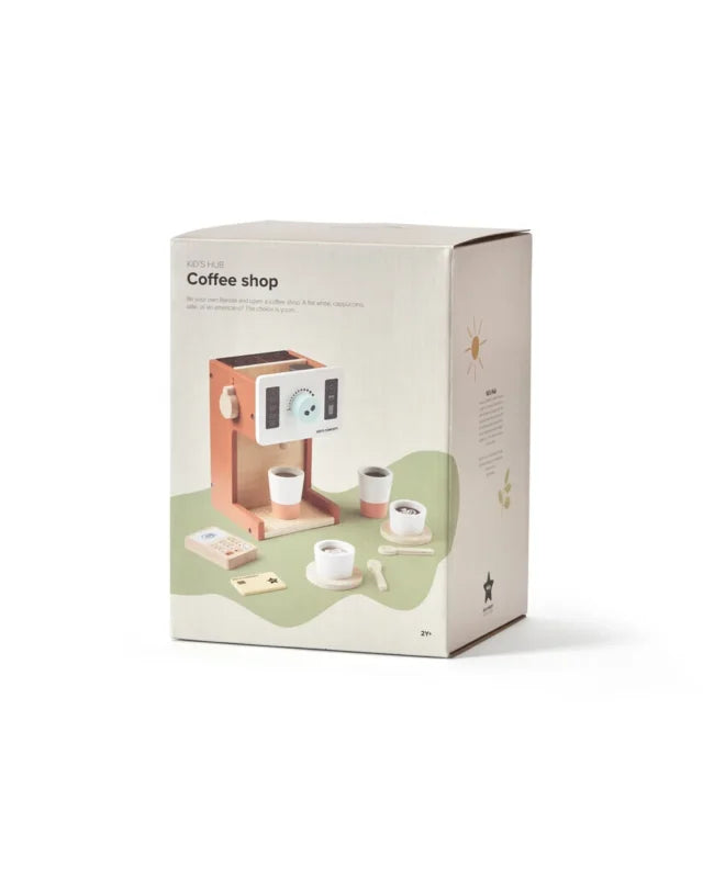 Kids Concept Cafébar, Kaffeemaschine Holzspielzeug