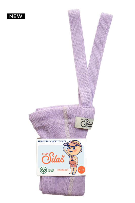 Silly Silas Shorty Leggings aus Baumwolle (GOTS) lavender