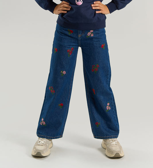 The New TNVincetta Wide Fit Jeans, medium blue denim EMB