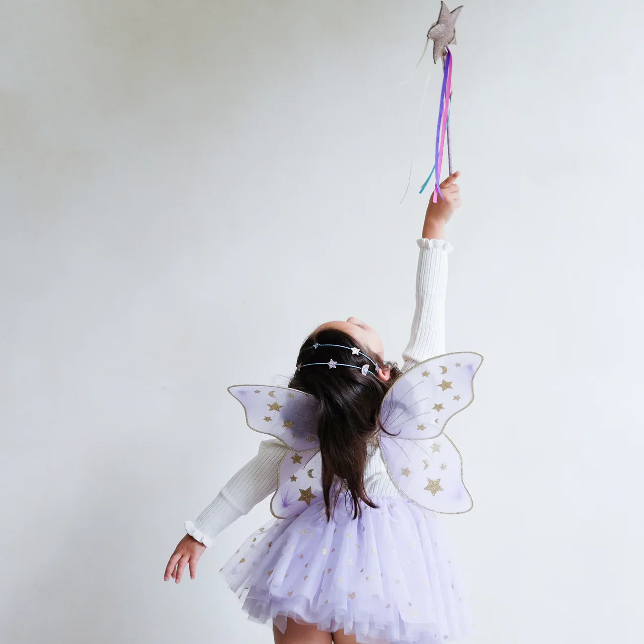 Mimi & Lula Schmetterlingsflügel super starry night lilac, gold lila
