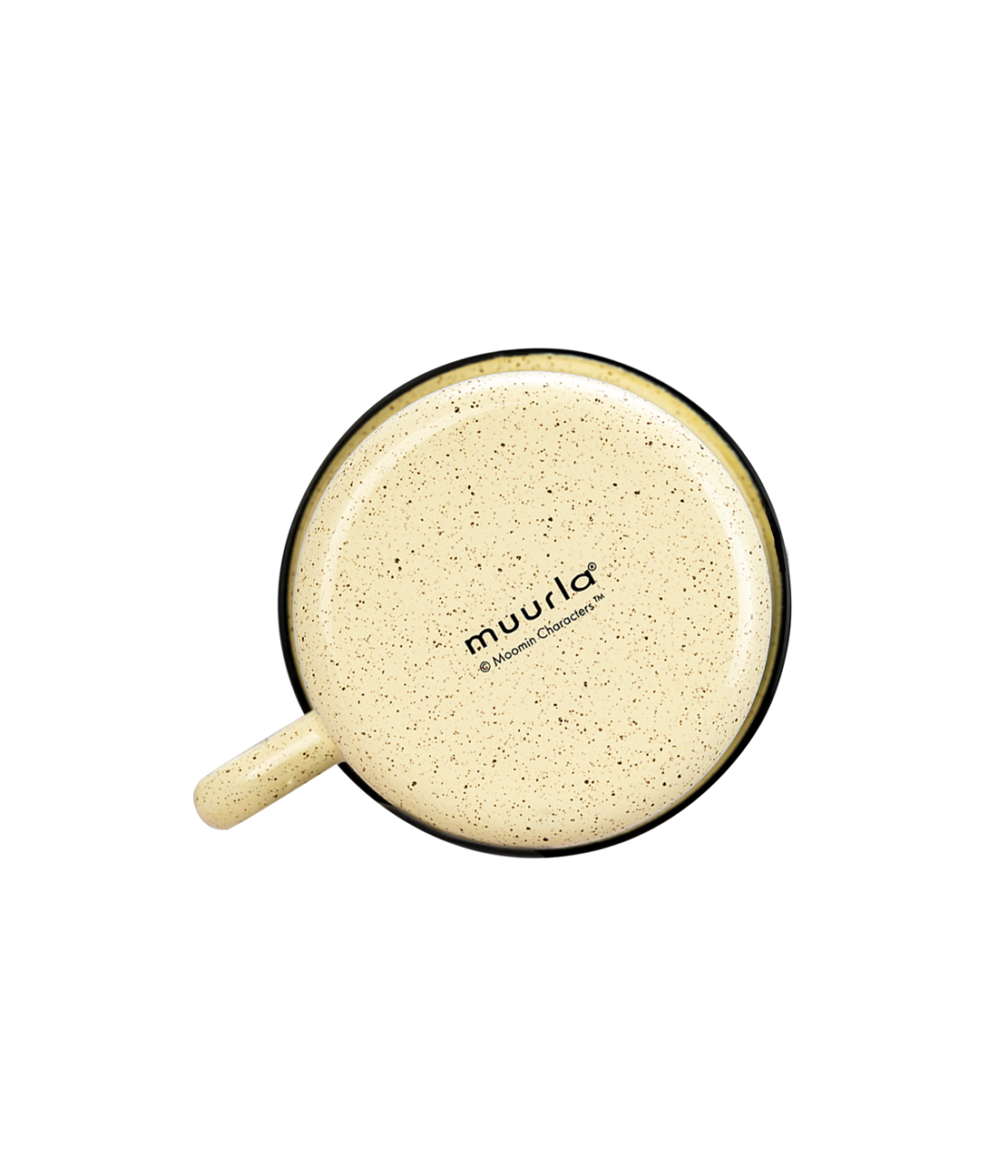 Muurla Becher Emaille Moomins Campers 8dl gelb