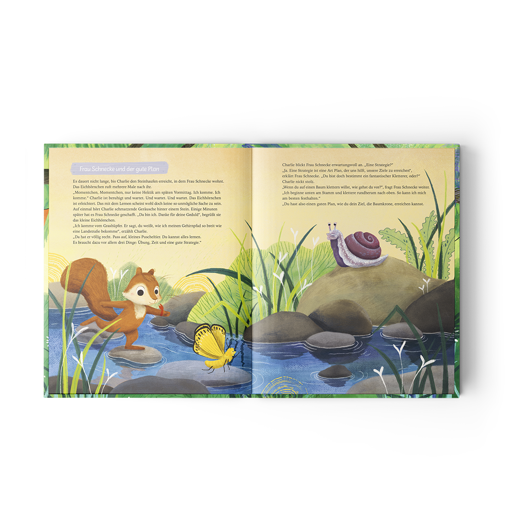 Charlie und der Mutmacherwald, Kinderbuch, Jupitermond