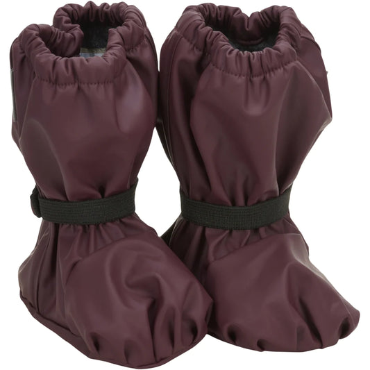 Mikk-Line Regen-Überzieher Huckleberry, lila, recycled, mit Fleece