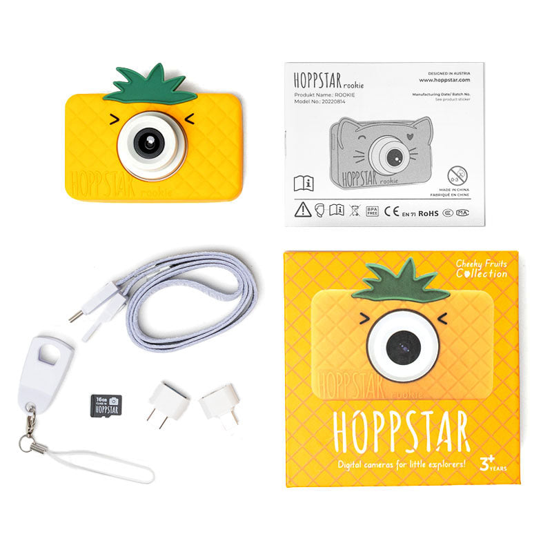 Hoppstar Kinderkamera Rookie Pina Coolada, Ananas honey