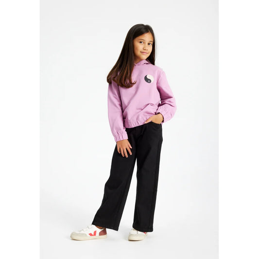 The New TnLaura Hoodie orchid haze Ying & Yang, Pullover orchid haze