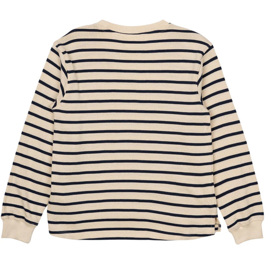 The New Tnnil Sweatshirt mood indigo striped, gestreift