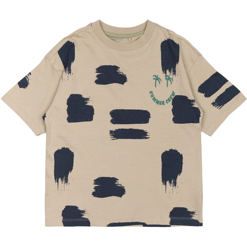 The New TNOmega Tee, T-Shirt, gray AOP