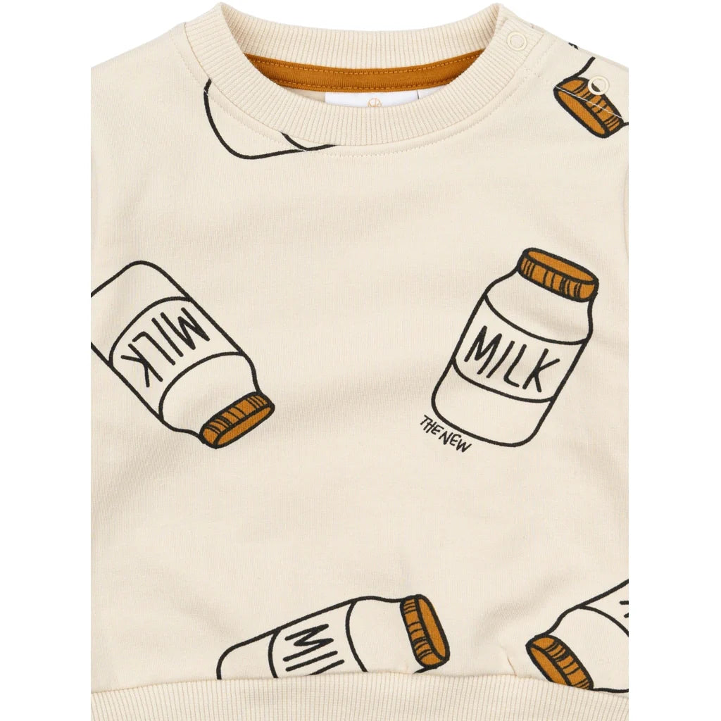 The New TNSBNilos Sweatshirt Milk, White Swan