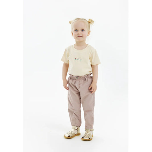 The New TNSTNadine SS Tee white swan, 3 Blumen, T-Shirt