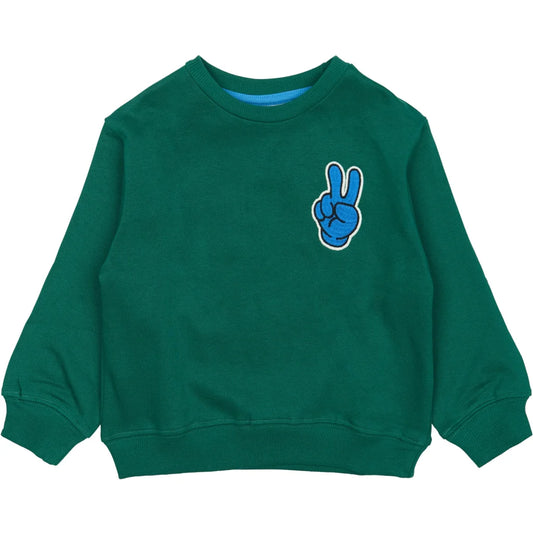 The New TNSTPhineas OS Sweatshirt alpine green