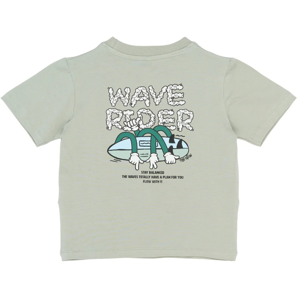 The New TNSTSigurd T-Shirt aqua gray