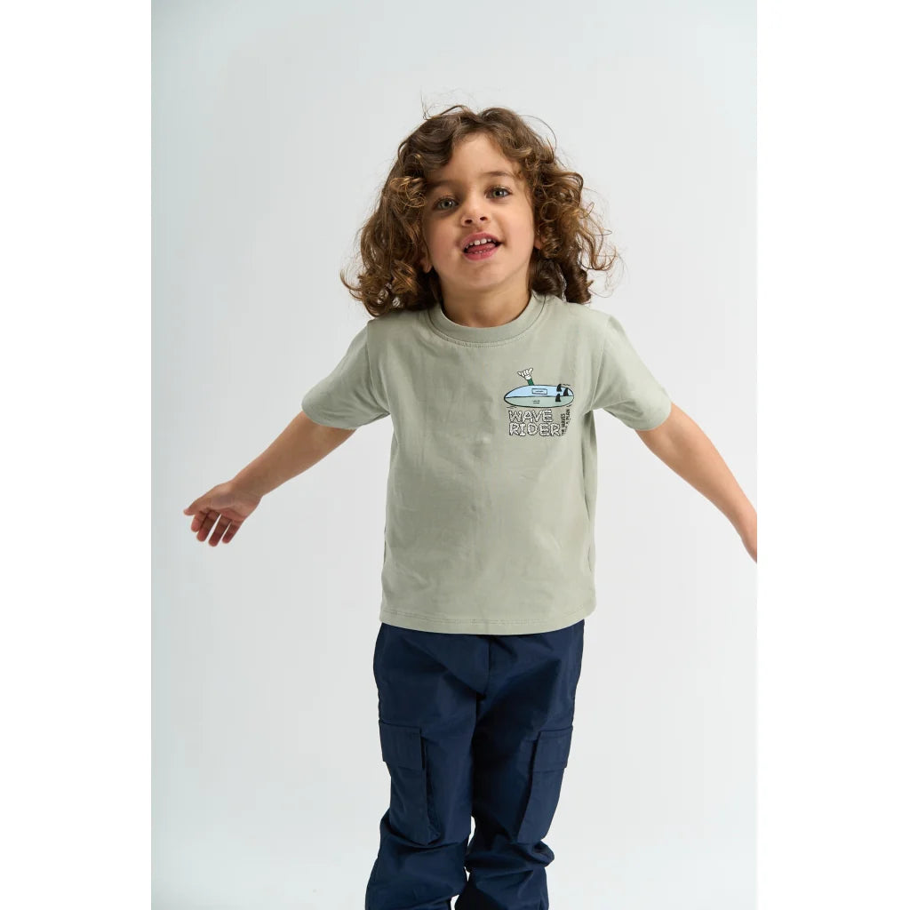 The New TNSTSigurd T-Shirt aqua gray
