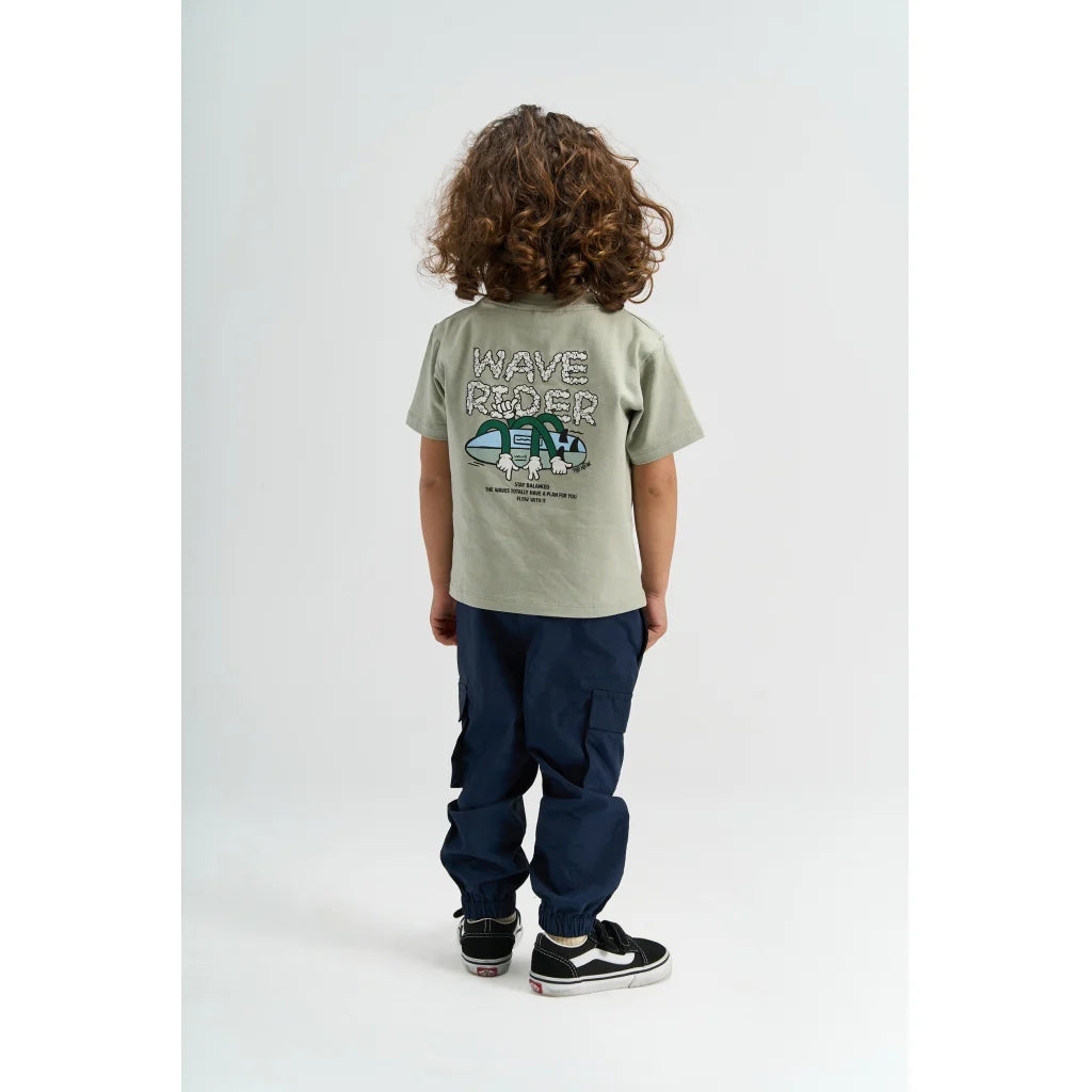 The New TNSTSigurd T-Shirt aqua gray