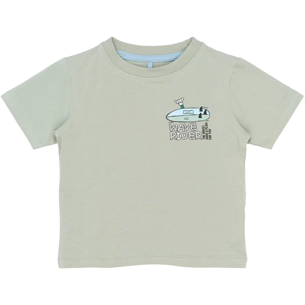 The New TNSTSigurd T-Shirt aqua gray
