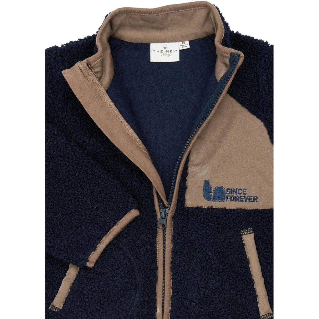 The New TNSTStormy Uni Teddy Jacket, navy blazer, Fleecejacke