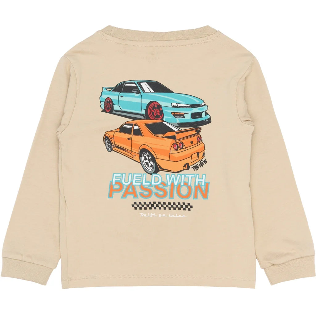 The New TNSTSutton Langarmshirt Humus, Autos