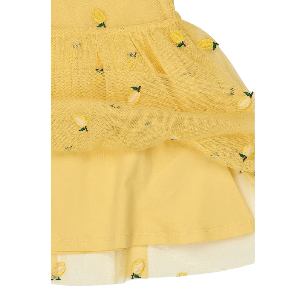 The New TNSTSvea Kleid Zitronen, dusk Citron Emb, gelb