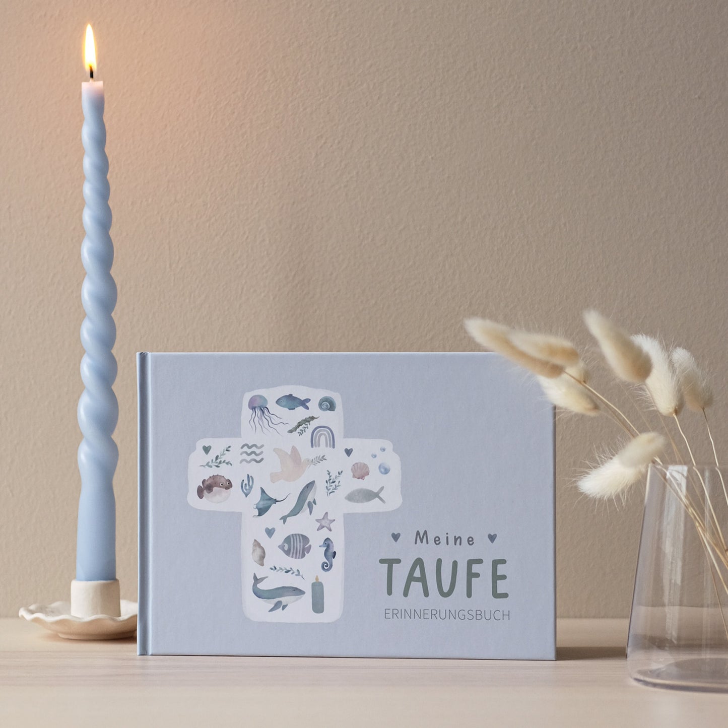 Mintkind Erinnerungsalbum "Meine Taufe" Wal
