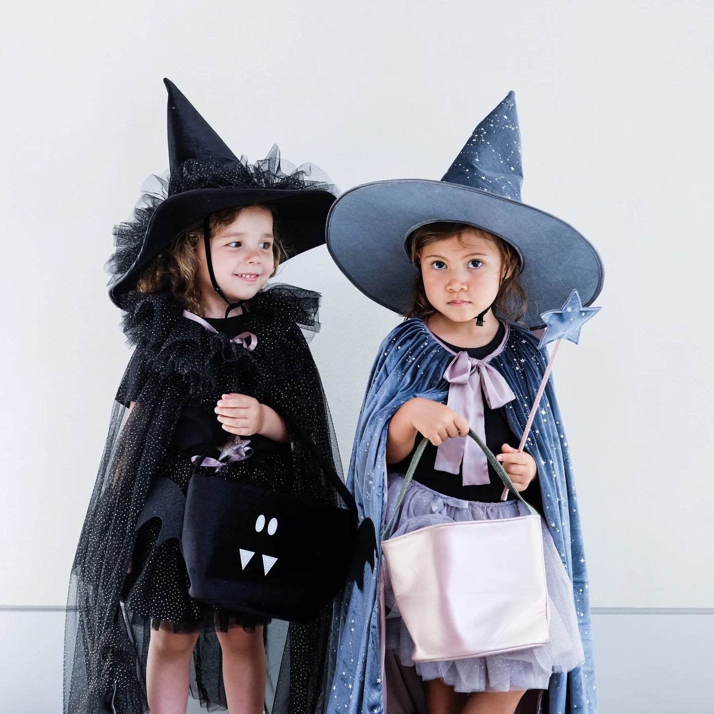Mimi & Lula Fledermaus-Korb für Halloween, schwarz