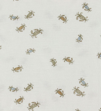 Joha T-Shirt Krebse, weiß, Merinowolle / Seide