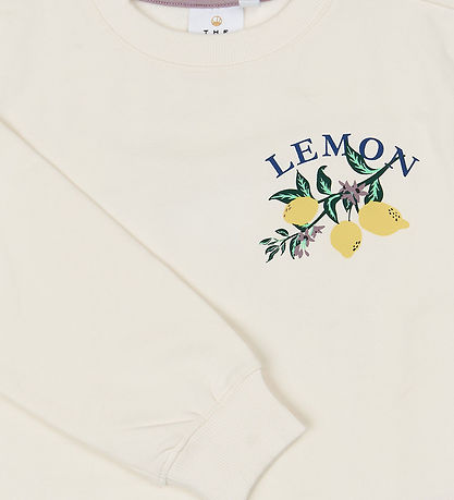 The New TNSafina Sweatshirt Gardenia, Zitrone