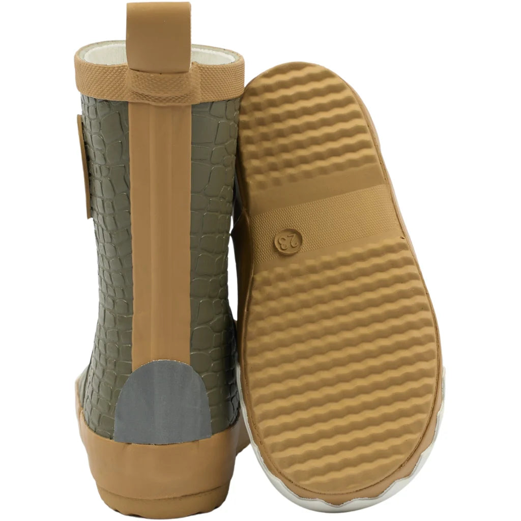 Mikk-Line Gummistiefel Dusty Olive Dragon Wellies
