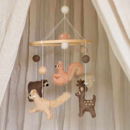 Baby Bello Mobile Waldtiere