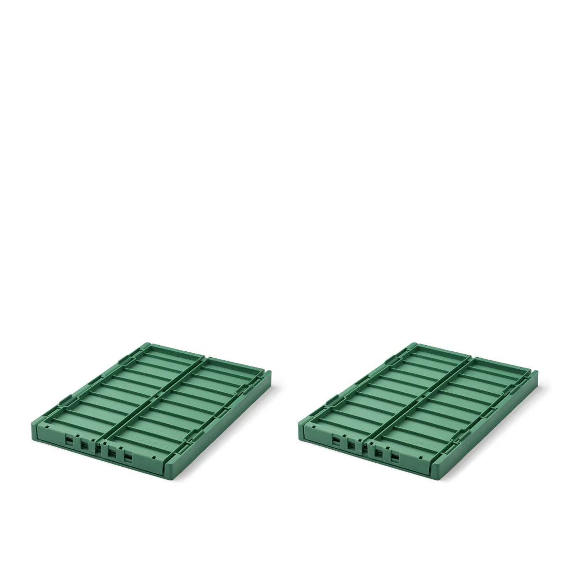 Liewood Weston Storage Box M 2-Pack dusty ivy, green