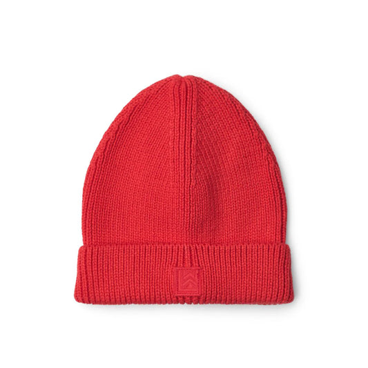 Liewood Ezra Beanie, apple red, Strickmütze mit Logo