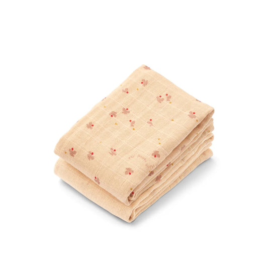 Liewood Lewis Musselintücher 2er-Pack, mini butterfly, apple blossom mix