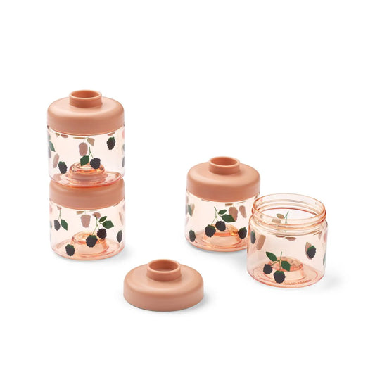 Liewood Dominique Baby Food Boxes 4er-Pack, tuscanny rose