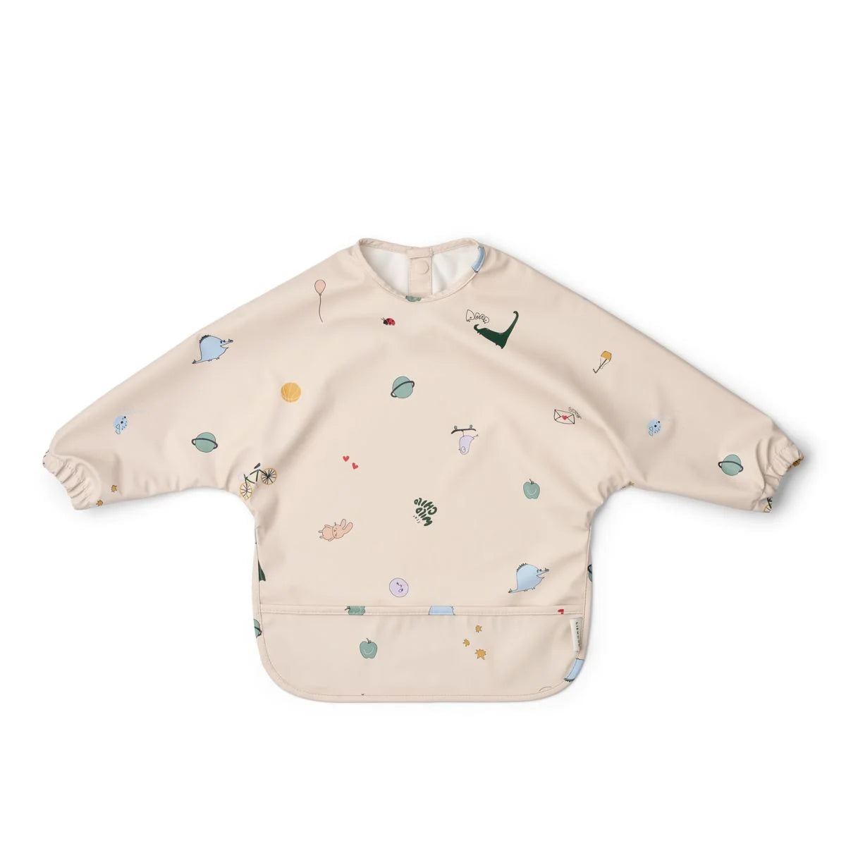 Liewood Merle Lätzchen mit Ärmeln, Cape Bib, TamTam sand