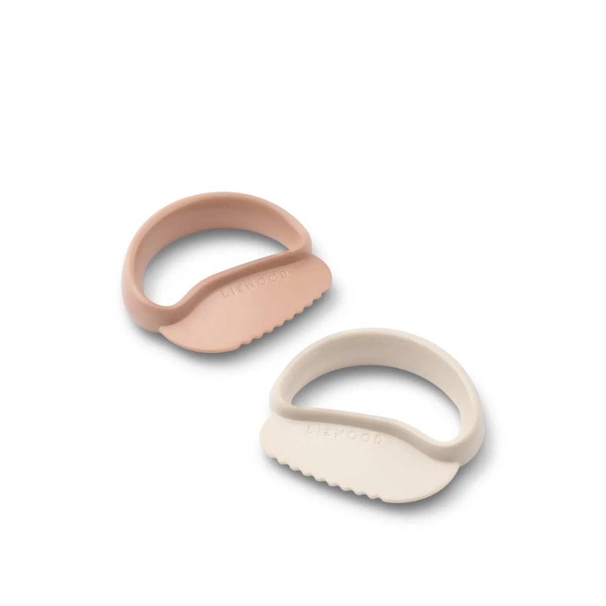 Liewood Riven kindersicherer Cutter, Babymesser, pale tuscany sandy