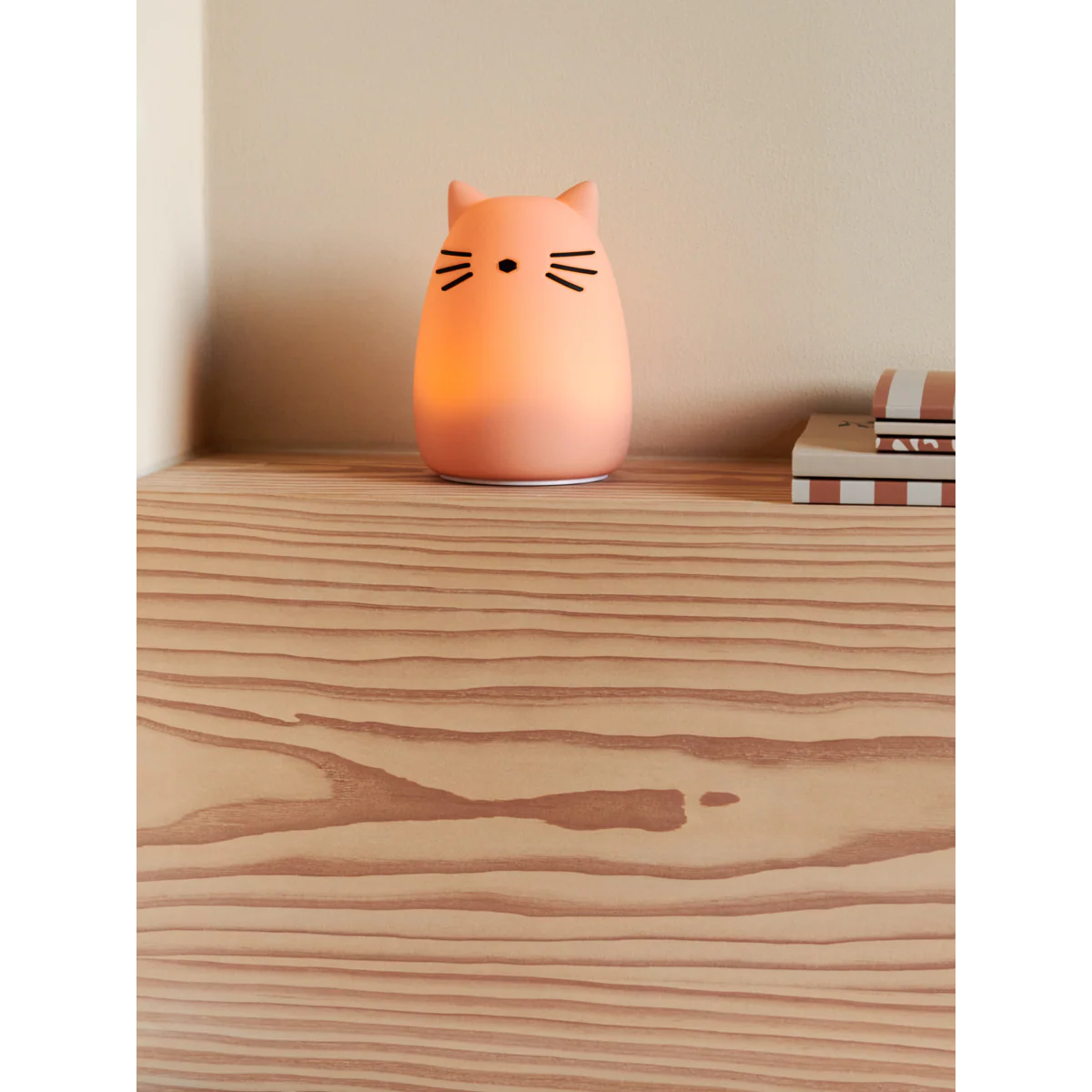 Liewood Nachtlicht Winston Night Light Cat rose, Katze